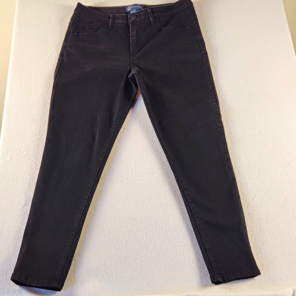 Democracy AbSolution High Rise Ankle Skinny Jeans Womens Size 12 Black
